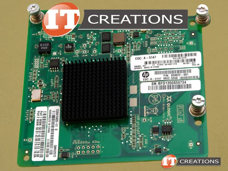 651281-B21 HP HP QMH2572 8Gb FC HBA