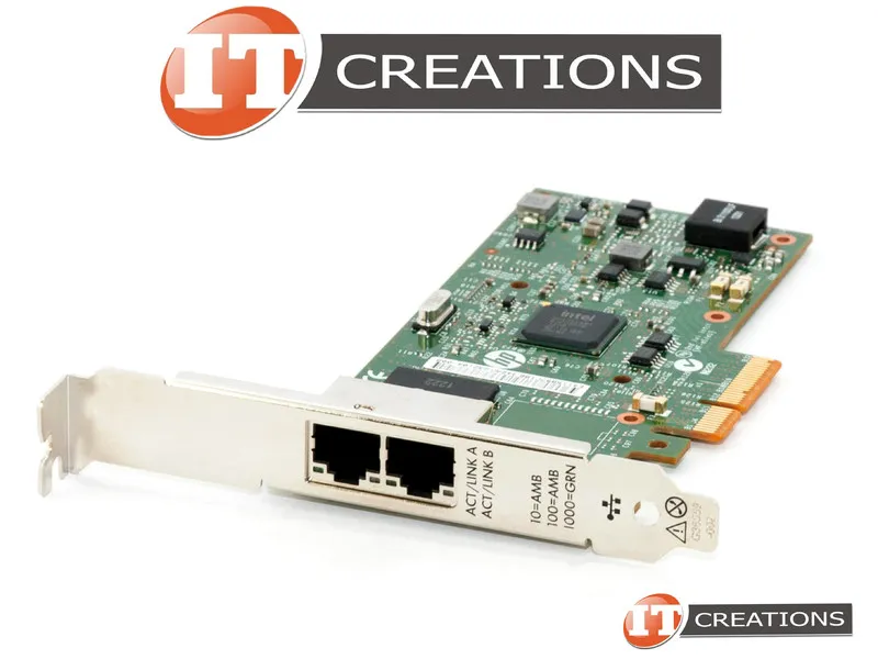 656241-002 HP HP Ethernet 1Gb 2-port 361T Adapter