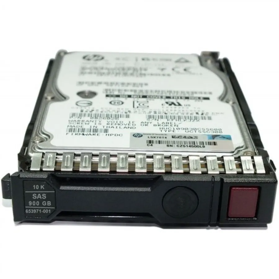 653971-001 HP HP 900GB SAS 6G 10K SFF (2.5in) SC HDD
