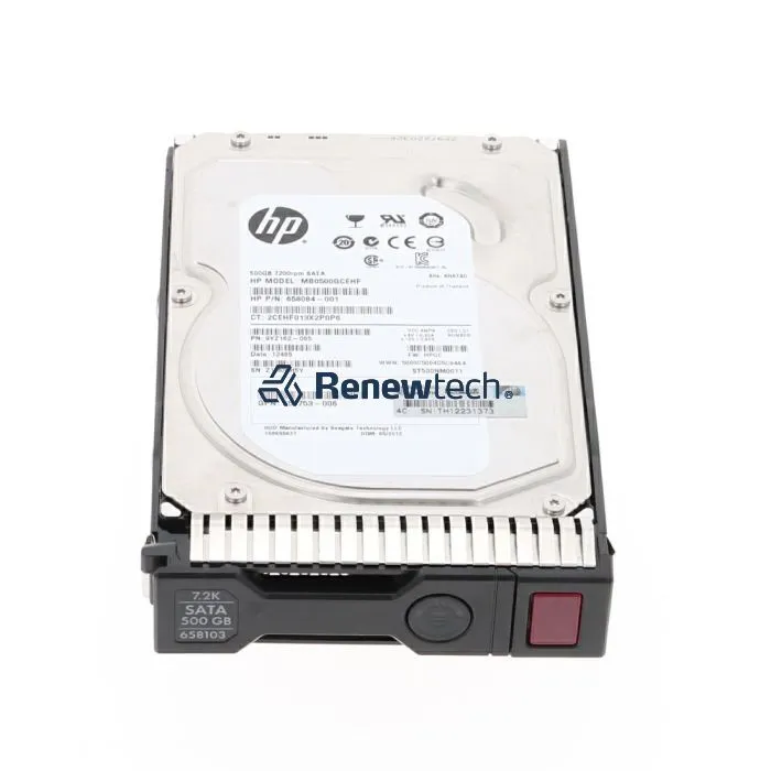 658071-B21 HP 500GB 6G SATA LFF HD