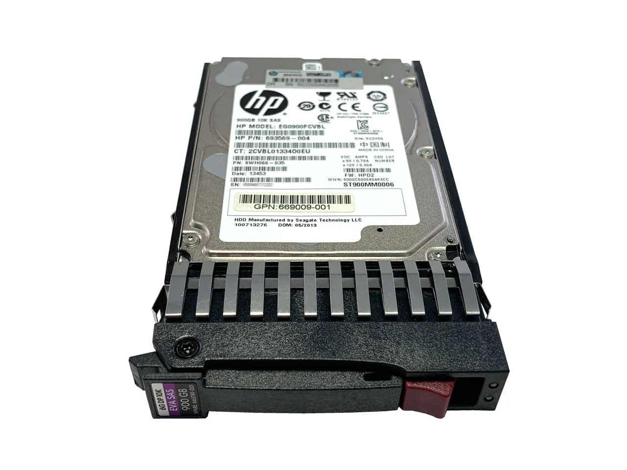 665749-001 HP HP M6625 900GB SAS 6G 10K SFF (2.5in) HDD