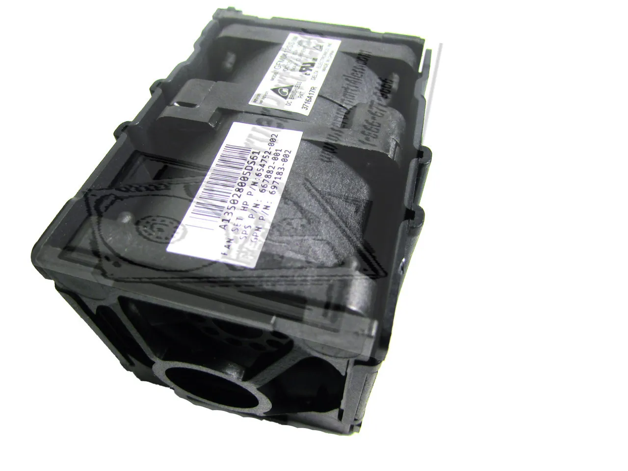 732136-001 HP Dual-rotor hot-pluggable fan module assembly - Includes the locking latch 667882-001