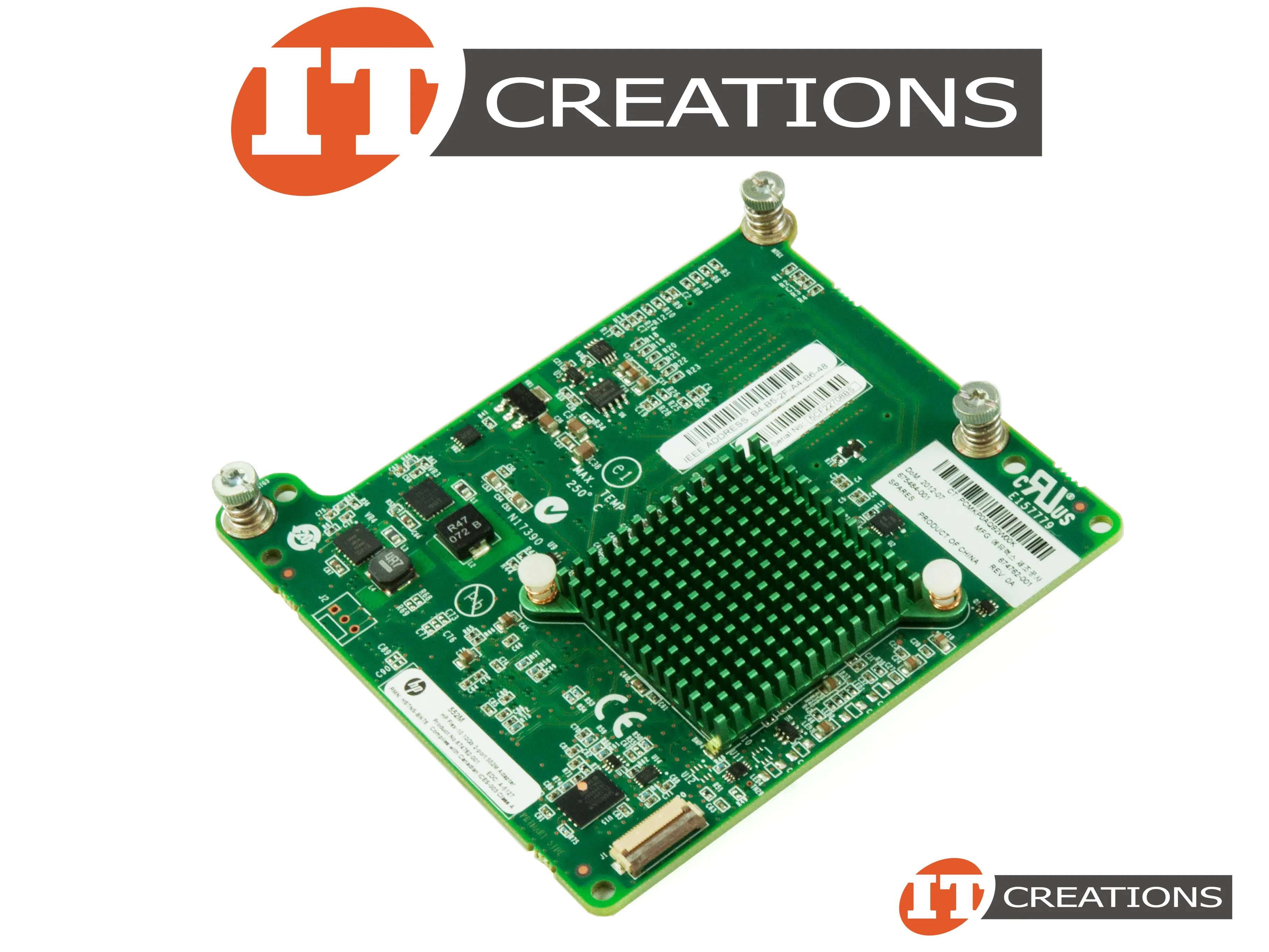 674764-B21 HP FLEX10 10GB 2 PORT 552M ADAPTER