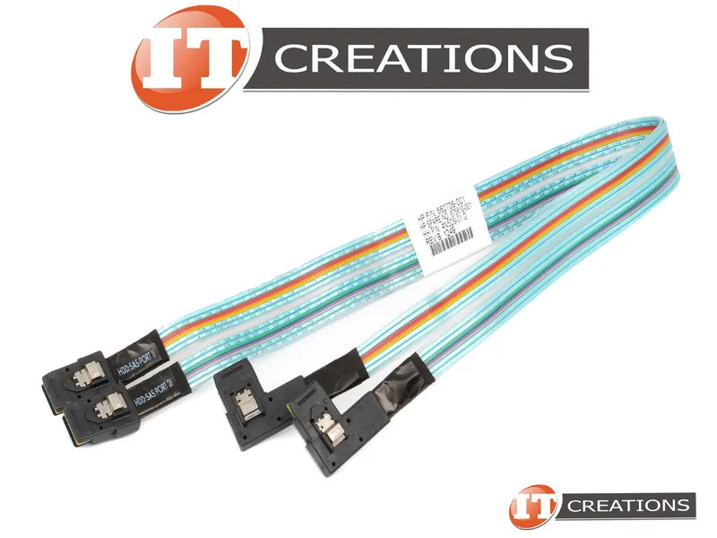 675609-001 HP RIBBON MINI-SAS STORAGE CABLE FOR 8*LFF SERVER MODELS