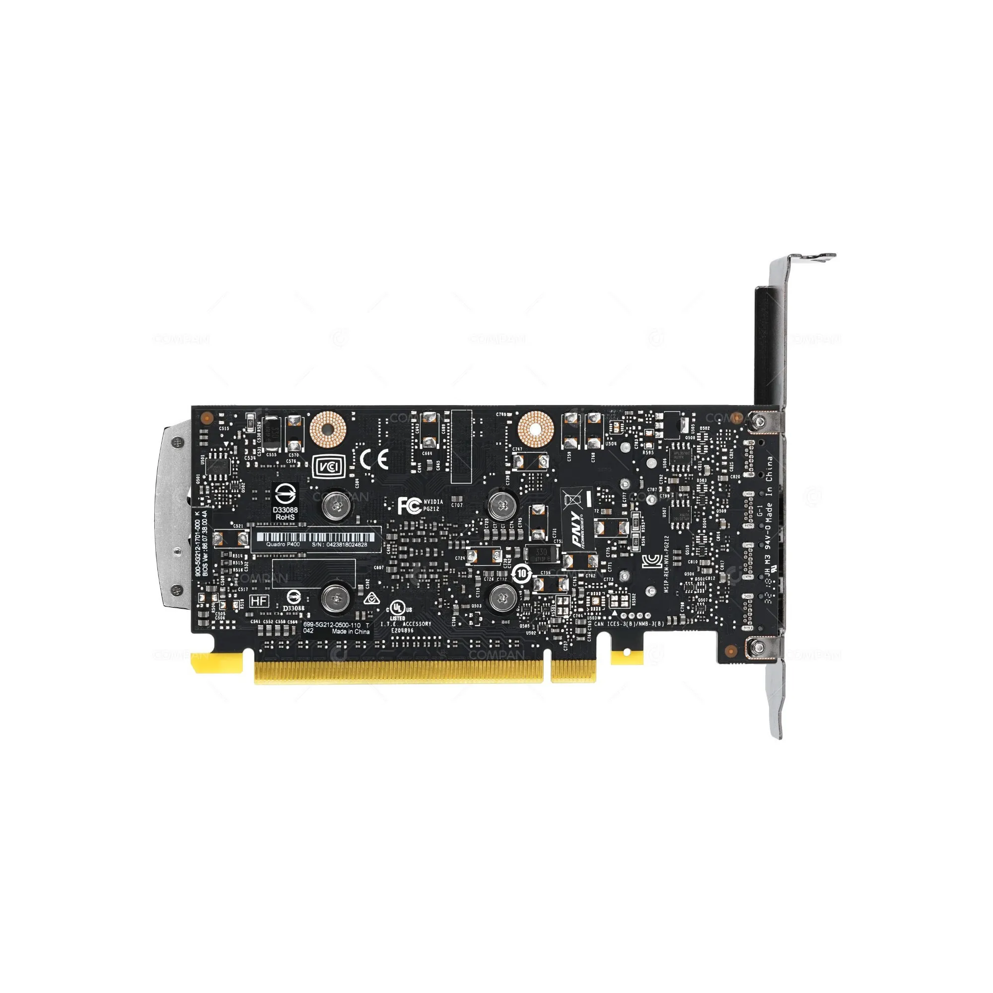 699-5G212-0502-110 NVIDIA QUADRO P1000 4GB GDDR5 4 X MINI DISPLAY PORT GPU