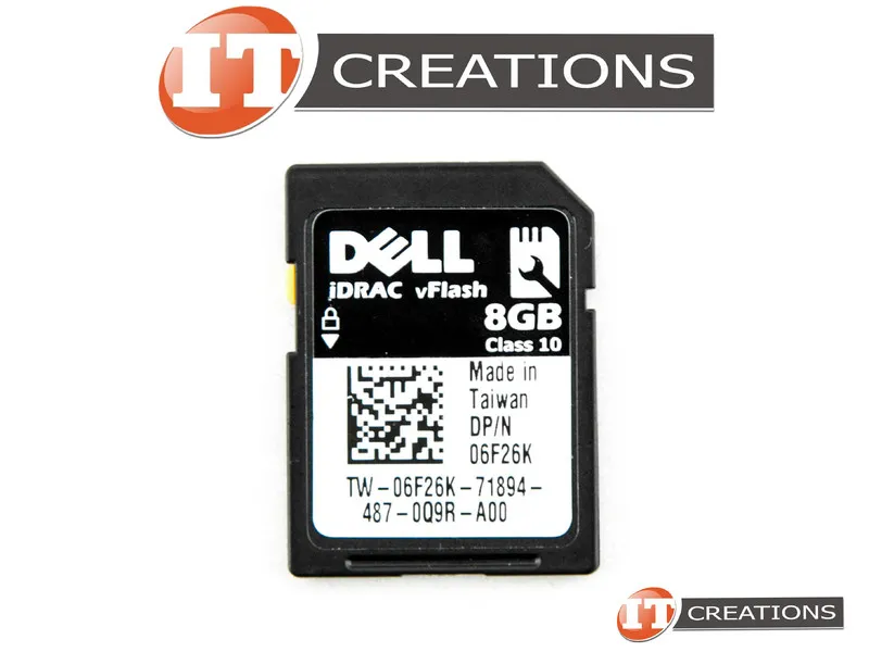 6F26K Dell VFLASH 8GB SD CARD FOR IDRAC