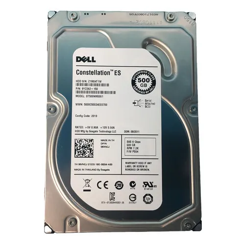 6VNCJ DELL 500GB 7,2K 6G 3,5INCH SAS HDD
