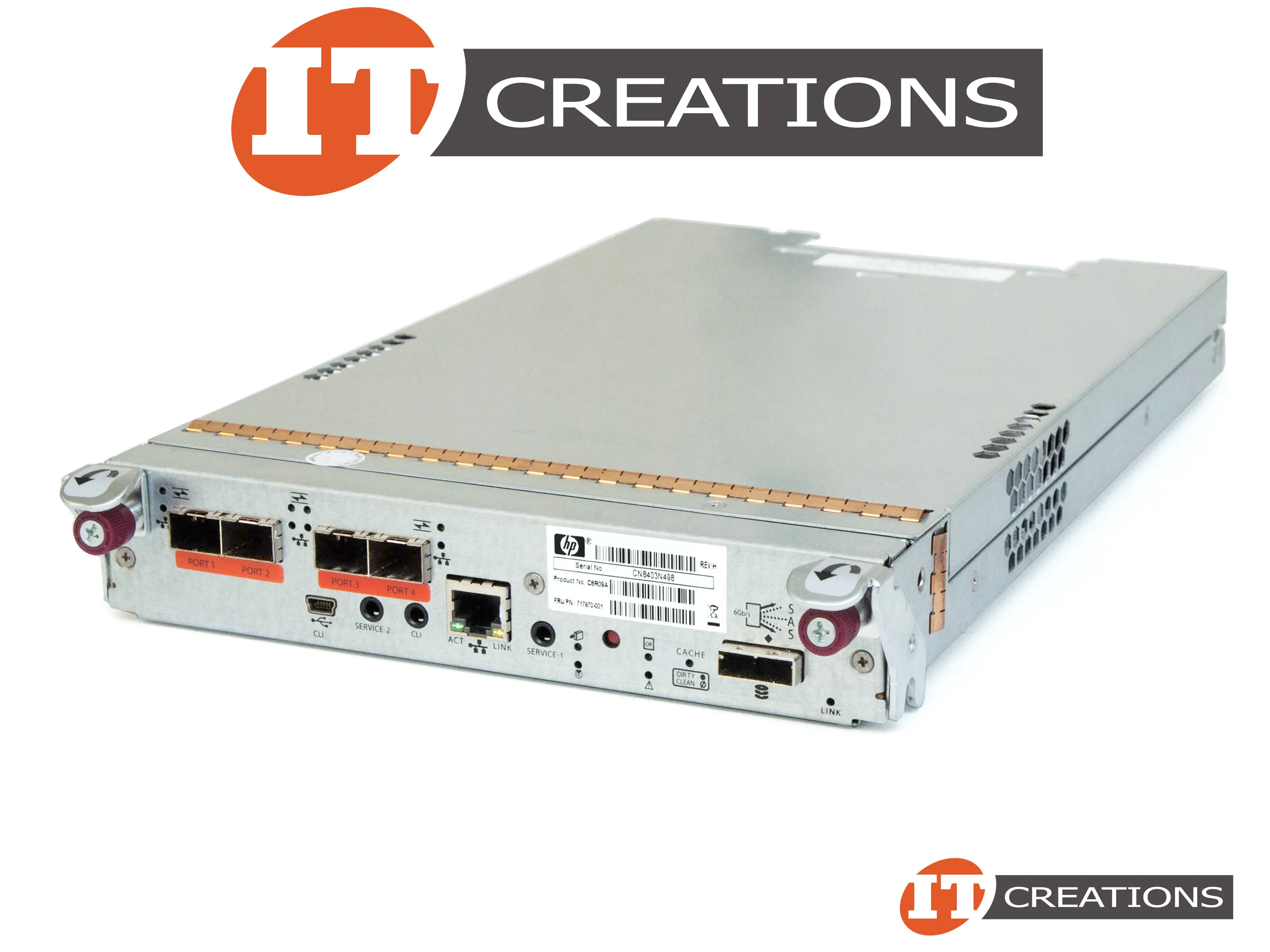 INC. 2 X 717870-001 HP HP MSA 2040 SAN DUAL CONTROLLER SFF STORAGE