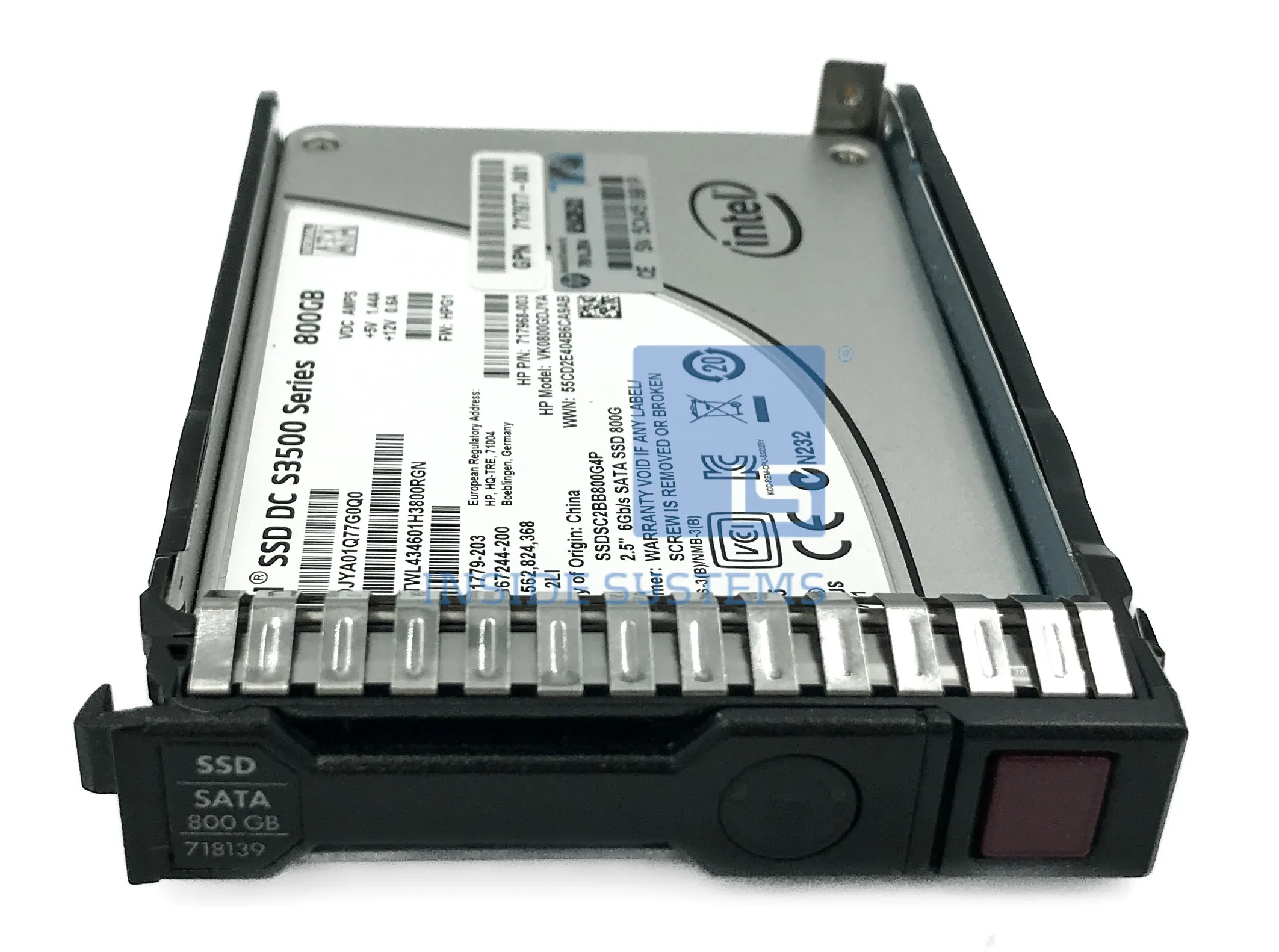 779166-B21 HP 400GB SAS 12G SFF (2.5-in) BC SSD