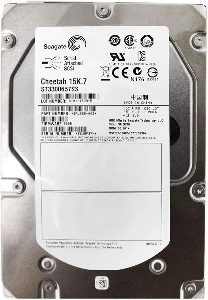 HD SEAGATE CHEETAH, 300GB, ST3300657SS, SAS, 3.5, 15K.7
