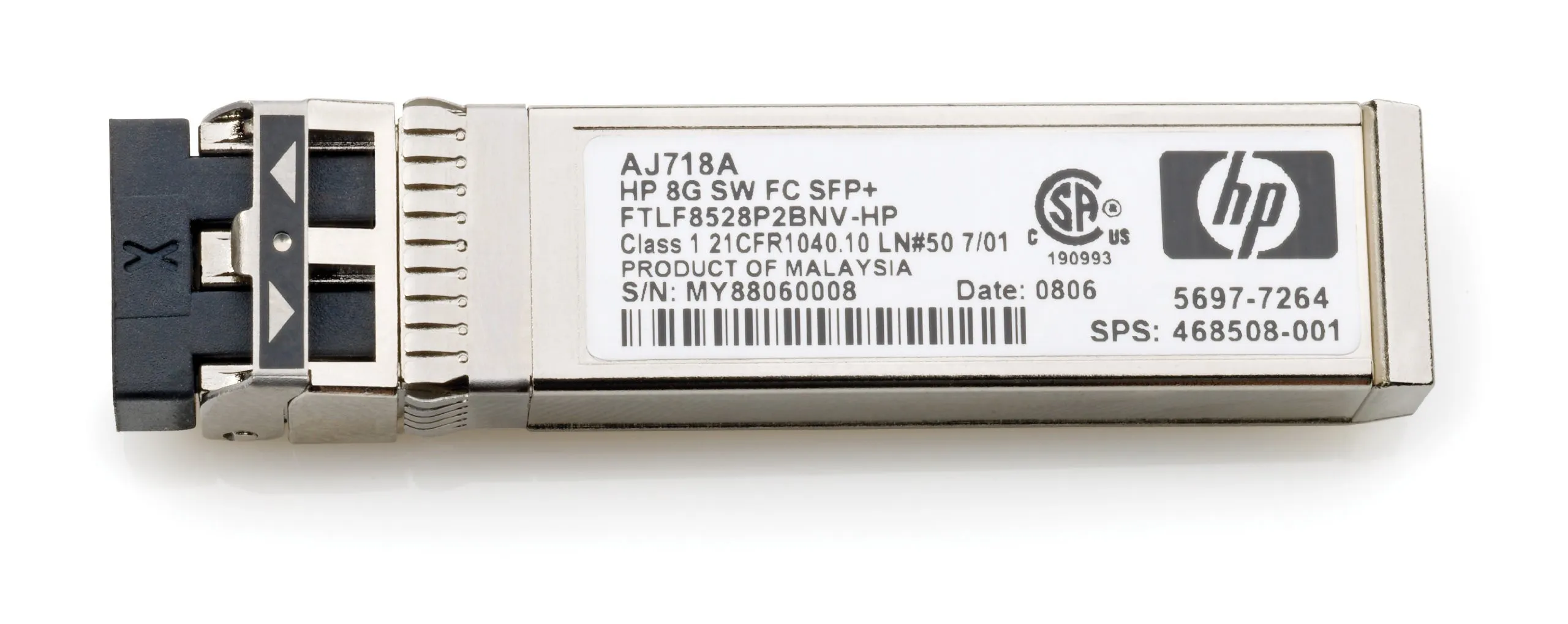 468508-001 HP HP 8GB Short Wave FC SFP