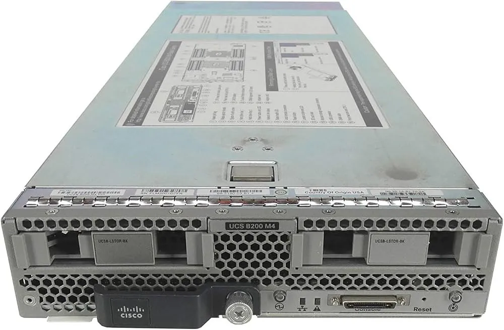 UCSB-B200-M4-U CISCO UCS B200 M4 w/o CPU. mem. drive bays. HDD. mezz