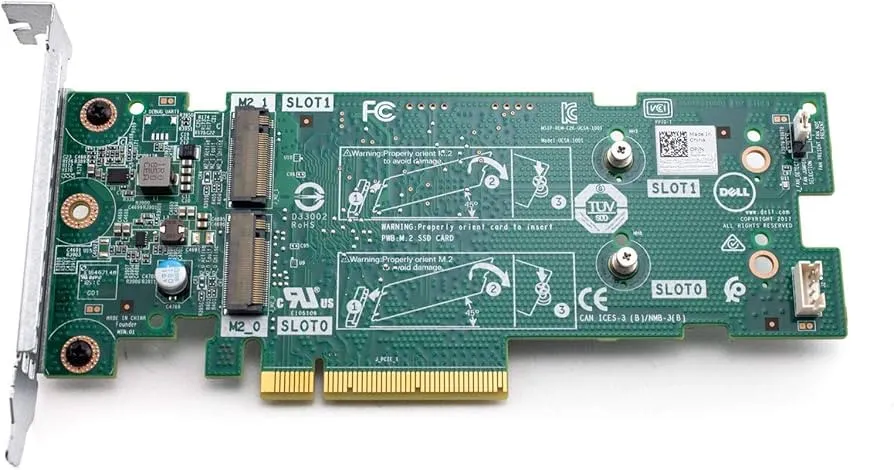 K4D64-LP DELL PCI-E TO M,2 BOSS SATA CONTROLLER CARD - LPB
