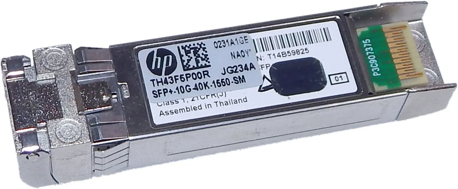 JG234A HPE X130 10G SFP+ LC ER 40KM TRANSCEIVER