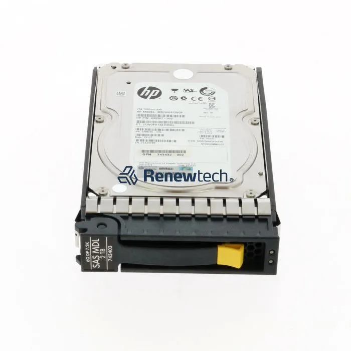 743403-001 HP 2TB SAS 6G 7.2K LFF (3.5in) HDD