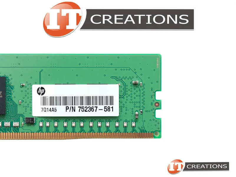 752367-581 HP 4GB (1*4GB) 1RX8 PC4-17000P-R DDR4-2133MHZ RDIMM