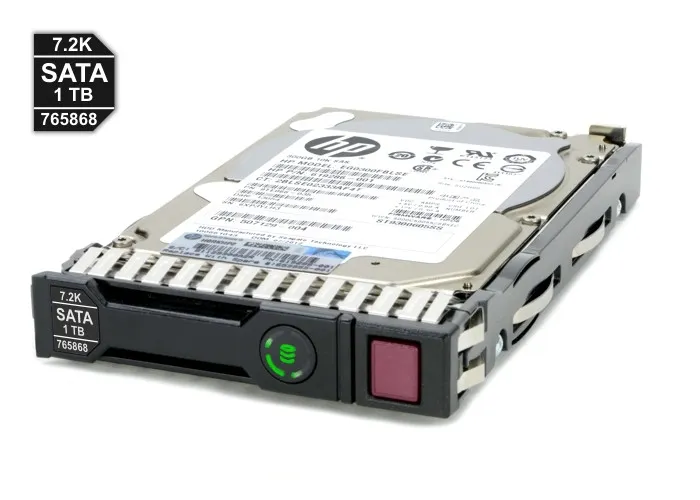 765868-001 HP HPE 1TB SATA 6G Midline 7.2K SFF (2.5in) SC HDD