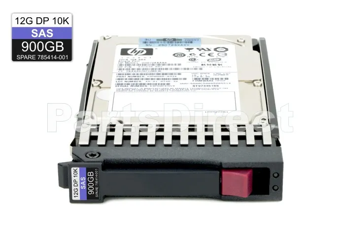 872846-B21 HPE 900GB SAS 12G 15K SFF (2.5in) ST DS HDD