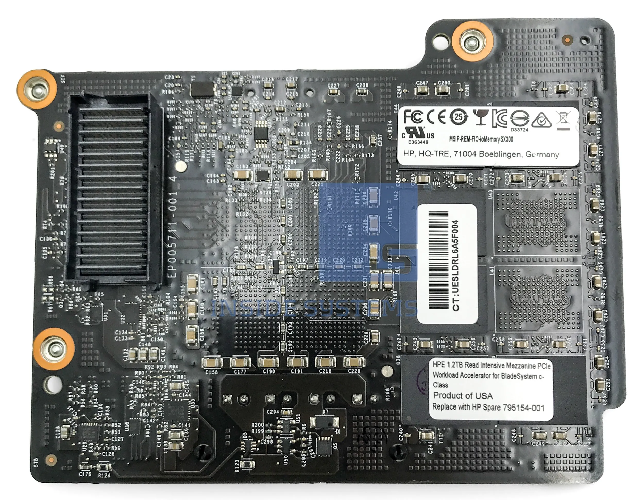 794603-B21 HP HPE 1.2TB Read Intensive Mezzanine PCIe Workload Accelerator