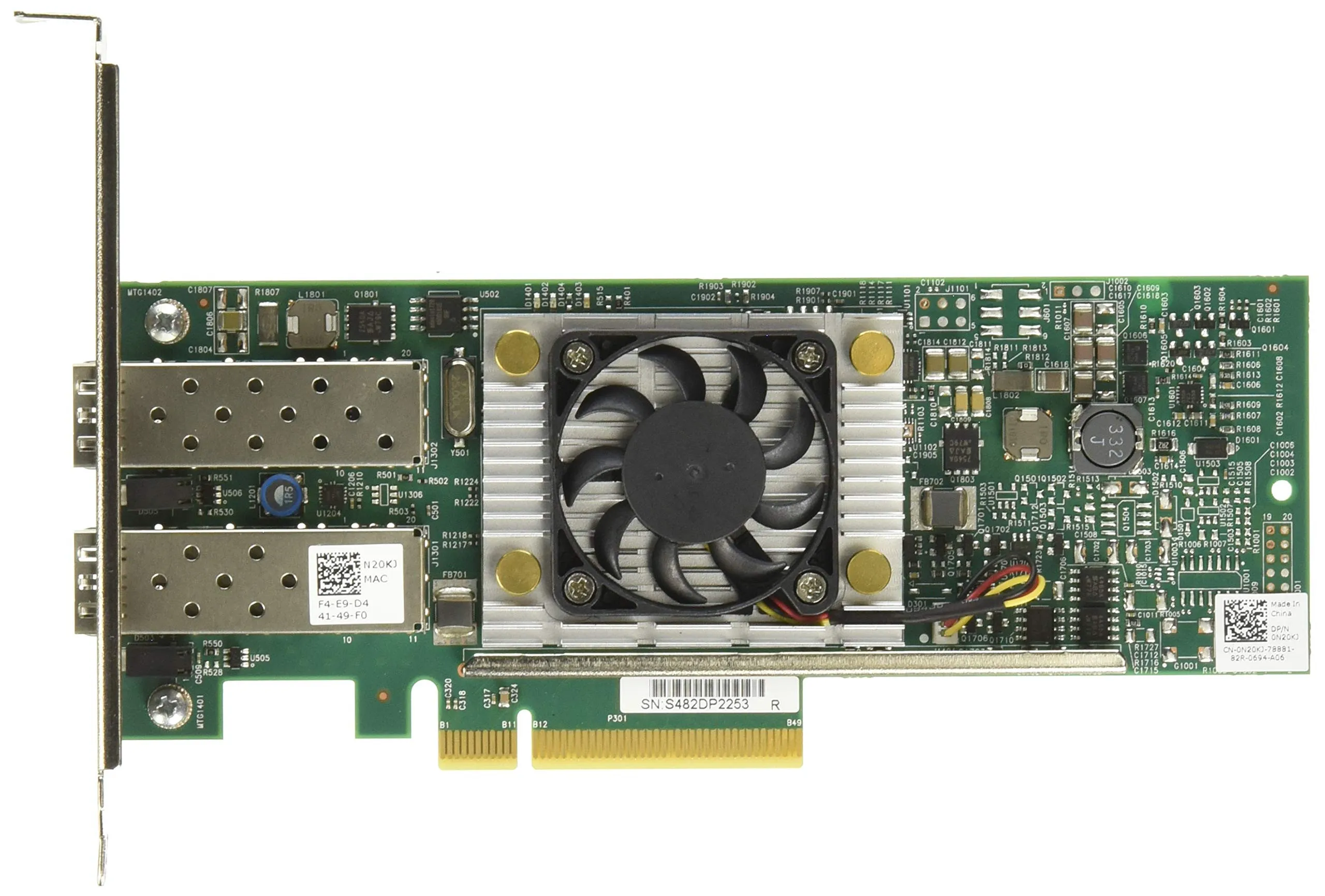 540-BBGS Dell 57810S DP 10GB SFP+ PCI-E FH