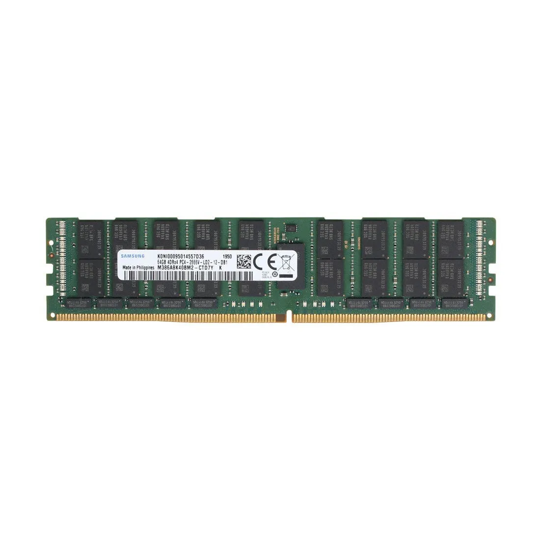 815101-B21 SAMSUNG 64GB (1*64GB) 4RX4 PC4-21300V-L DDR4-2666MHZ LRDIMM