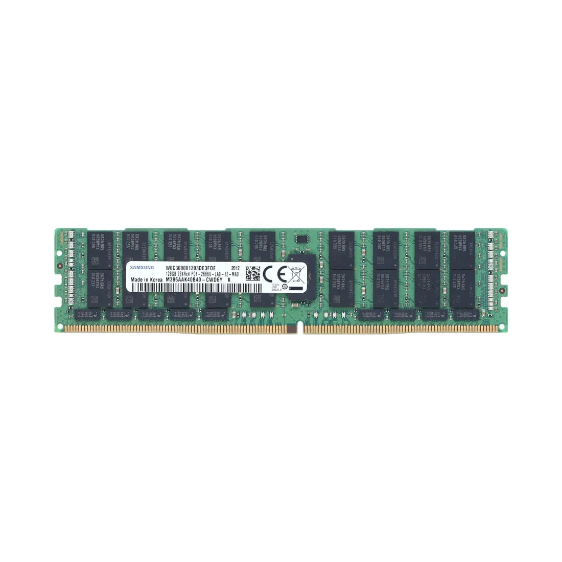 815102-B21 SAMSUNG 128GB (1*128GB) 8RX4 PC4-21300V-L DDR4-2666MHZ LRDIMM