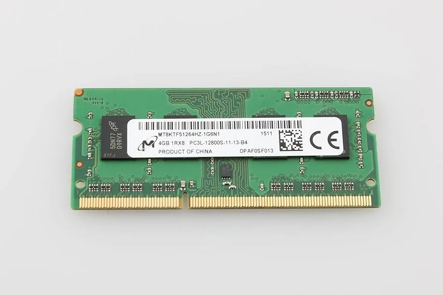 MT8KTF51264HZ-1G6N1 MICRON 4GB (1*4GB) 1RX8 PC3L-12800S DDR3L-1600MHZ 1,35V SODIMM