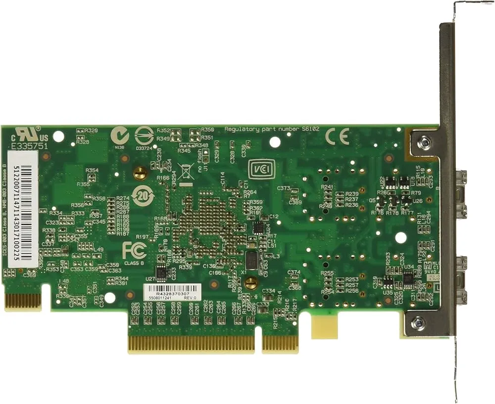 SFN5122F-LP SOLARFLARE 10G SFP+ ENTERPRISE DUAL-PORT SERVER ADAPTER - LPB