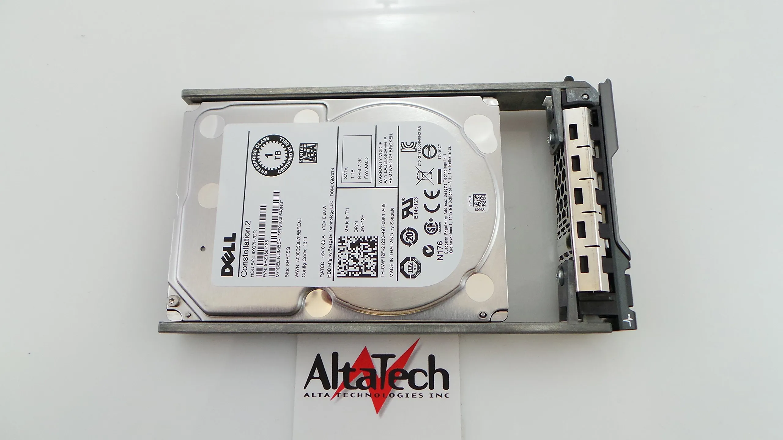 ST91000640NS_Dell Disk 1TB 7.2K 6G SATA 2.5 64MB Cache
