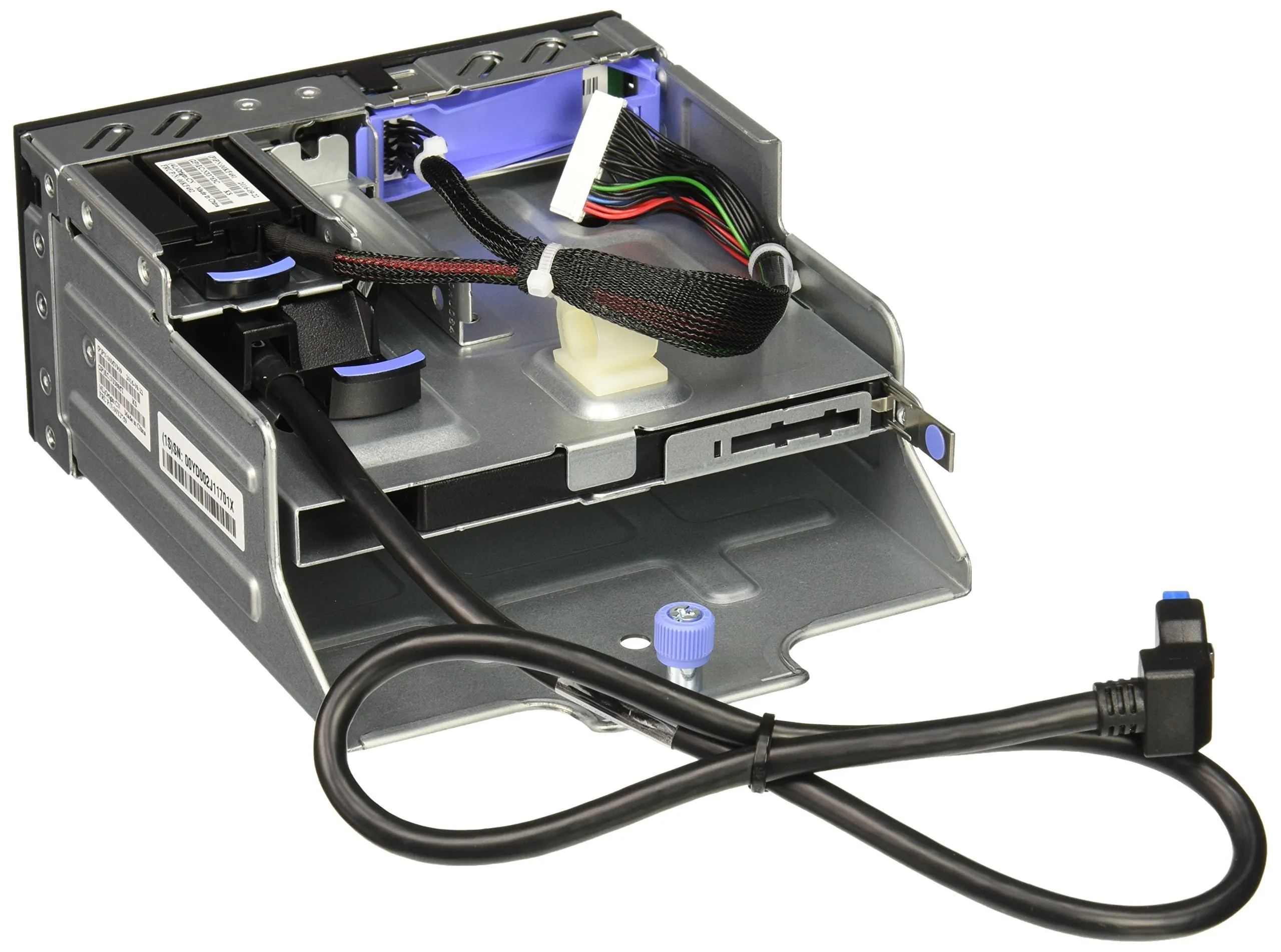 00YD002 Lenovo x3650 M5 Front IO Cage Adv. (3x USB. LCD. Optional Optical drive)