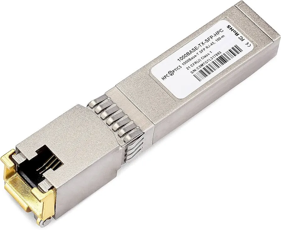 JD089B HP HP X120 1G SFP RJ45 T Transcei