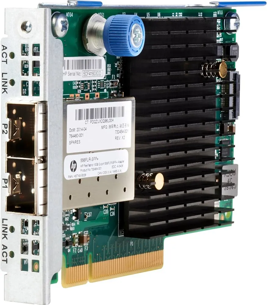 727060-B21 HP FLEXFABRIC 10GB DUAL-PORT 556FLR-SFP+ ADAPTER