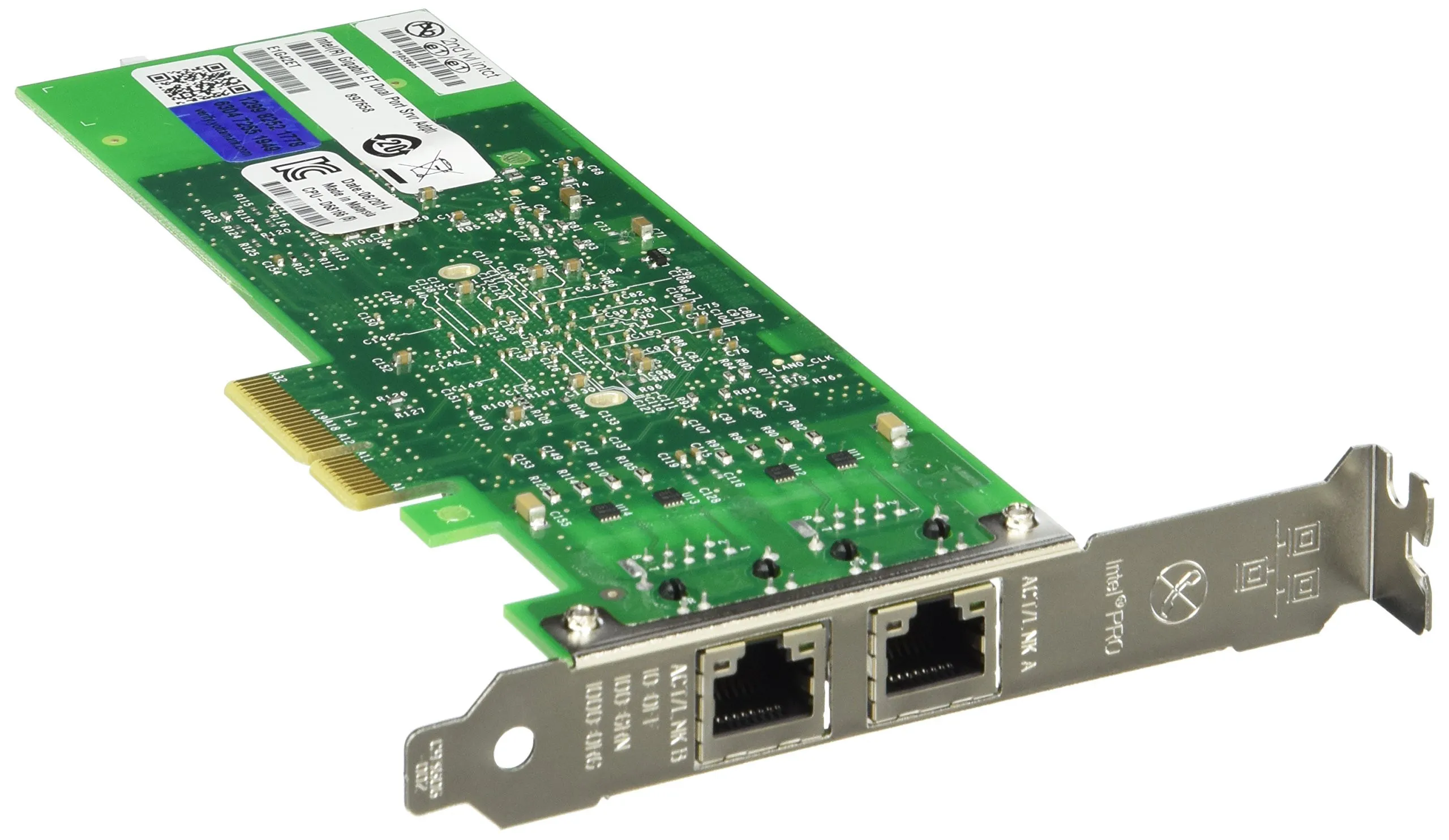 E1G42ETBLK-HP INTEL GIGABIT ET DUAL-PORT SERVER ADAPTER - HPB