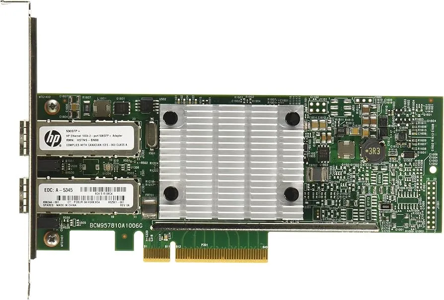 652501-001 HP HPE Ethernet 10Gb 2-port SFP+ 57810S Adapter