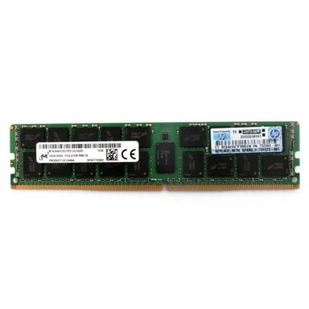 840756-091 HP HPE 16GB Dual Rank x8 DDR4-2666 CAS-19-19-19 Registered Smart Memory Kit