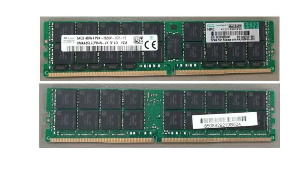 815101-B21 3RD PARTY 64GB (1*64GB) 4RX4 PC4-21300V-L DDR4-2666MHZ LRDIMM
