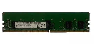 MTA9ASF51272PZ-2G3 MICRON 4GB (1*4GB) 1RX8 PC4-19200T-R DDR4-2400MHZ RDIMM