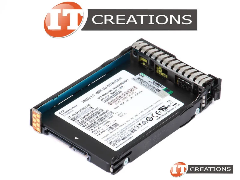 868818-B21 HPE 480GB 6G RI 2,5INCH SC DS SATA SSD