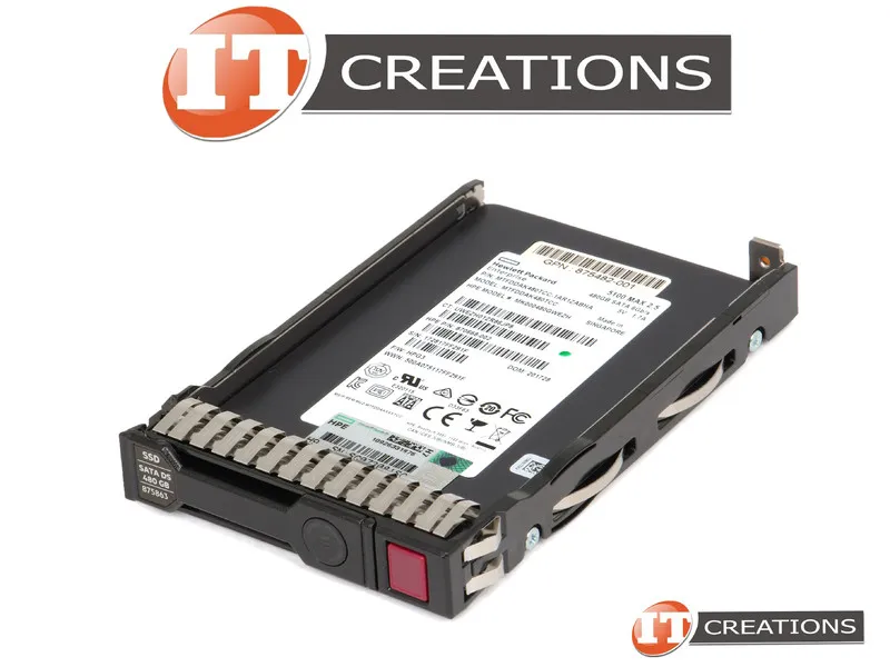 HP 875470-B21 480GB SATA 6G Mixed Use SFF (2.5in) SC SSD