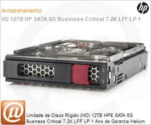 881787-B21 HP 12TB 7,2K 6G 3,5INCH SATA HDD