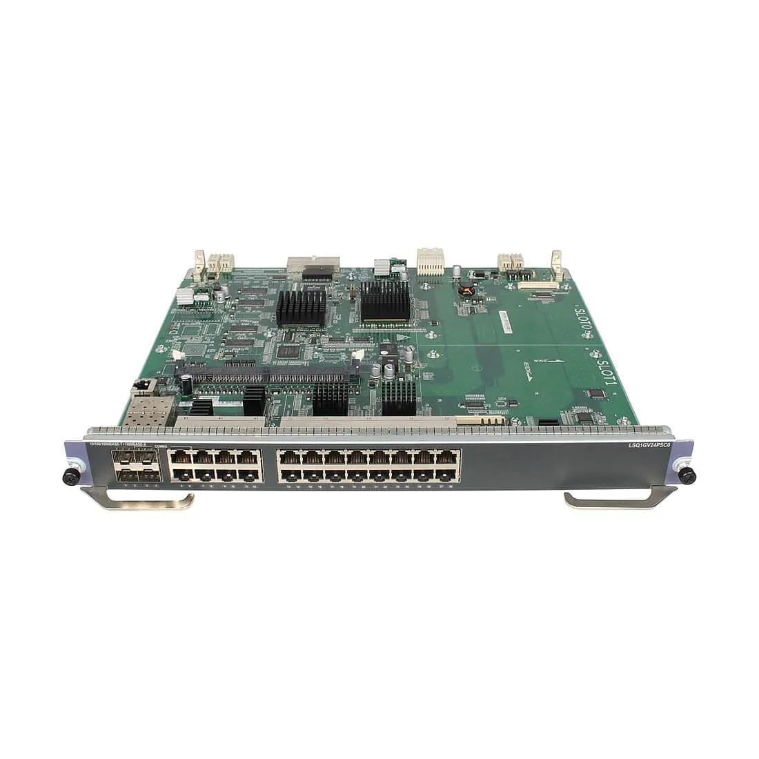 JC669A HPE FLEXNETWORK 7500 20-PORT GIG-T/4-PORT GBE COMBO POE