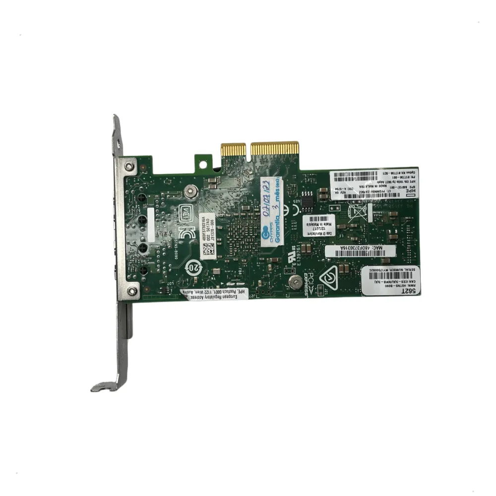 Placa de Rede RJ45 HPE 562T 10Gb 2 Portas - HSTNS-B090