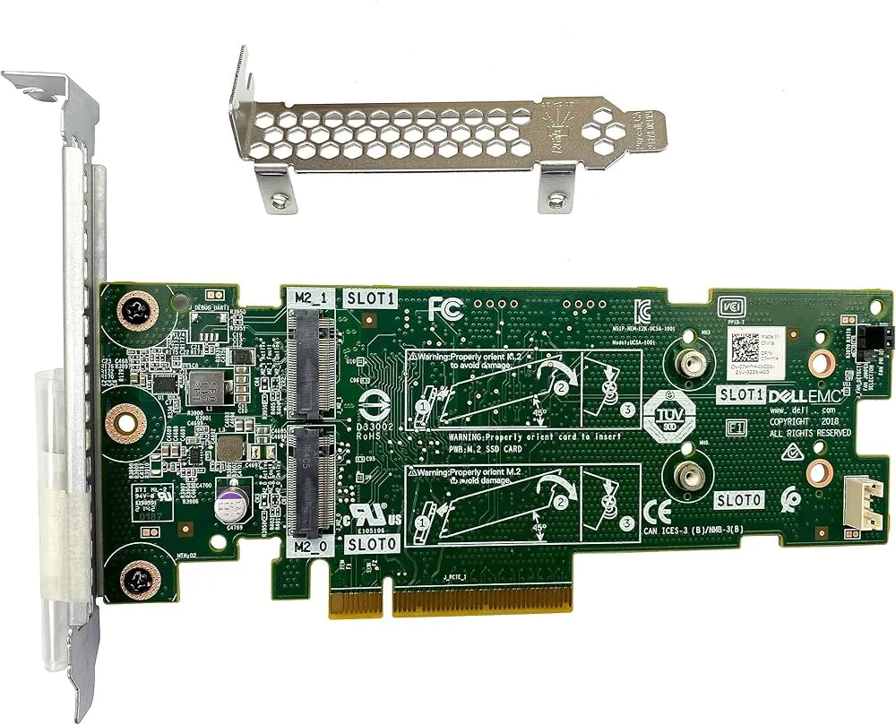 M7W47 Dell DELL BOSS M.2 SSD ADAPTER PCIe card FH