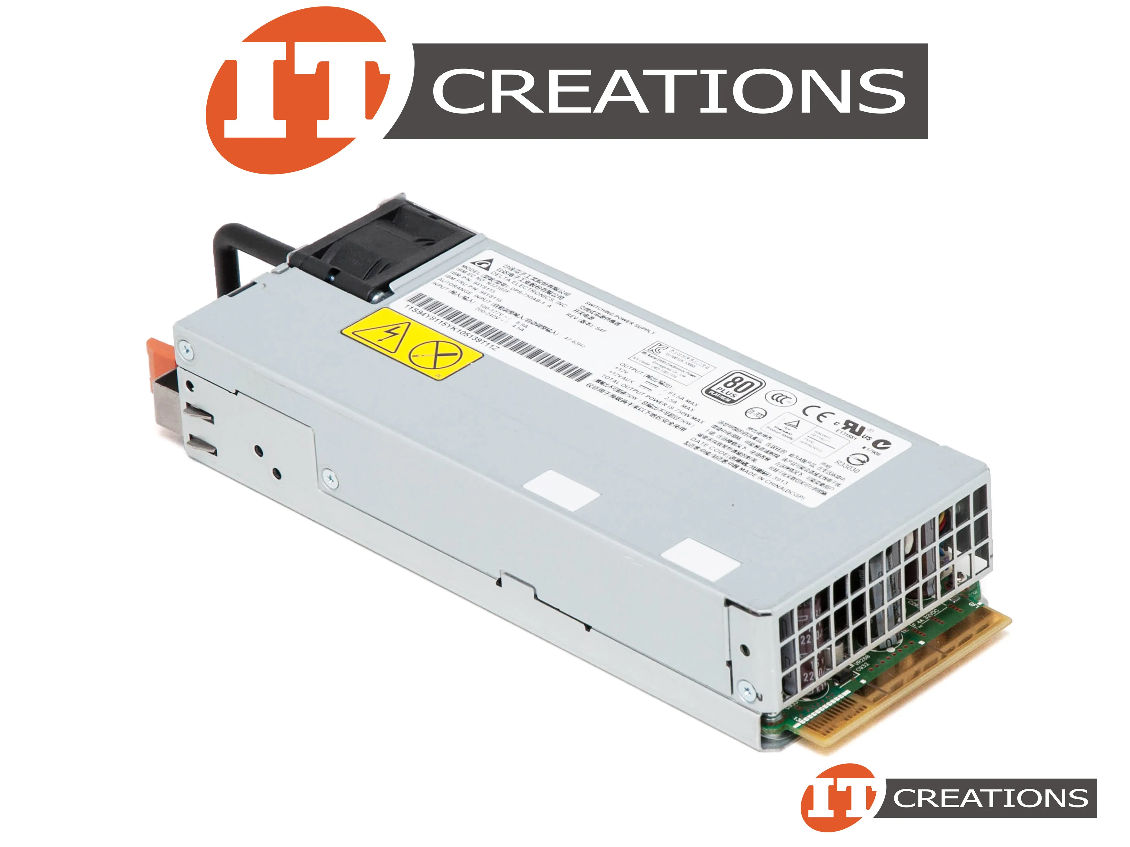 94Y8116 IBM X3650 M4/X3550 M4 750W 80+ PLATINUM POWER SUPPLY