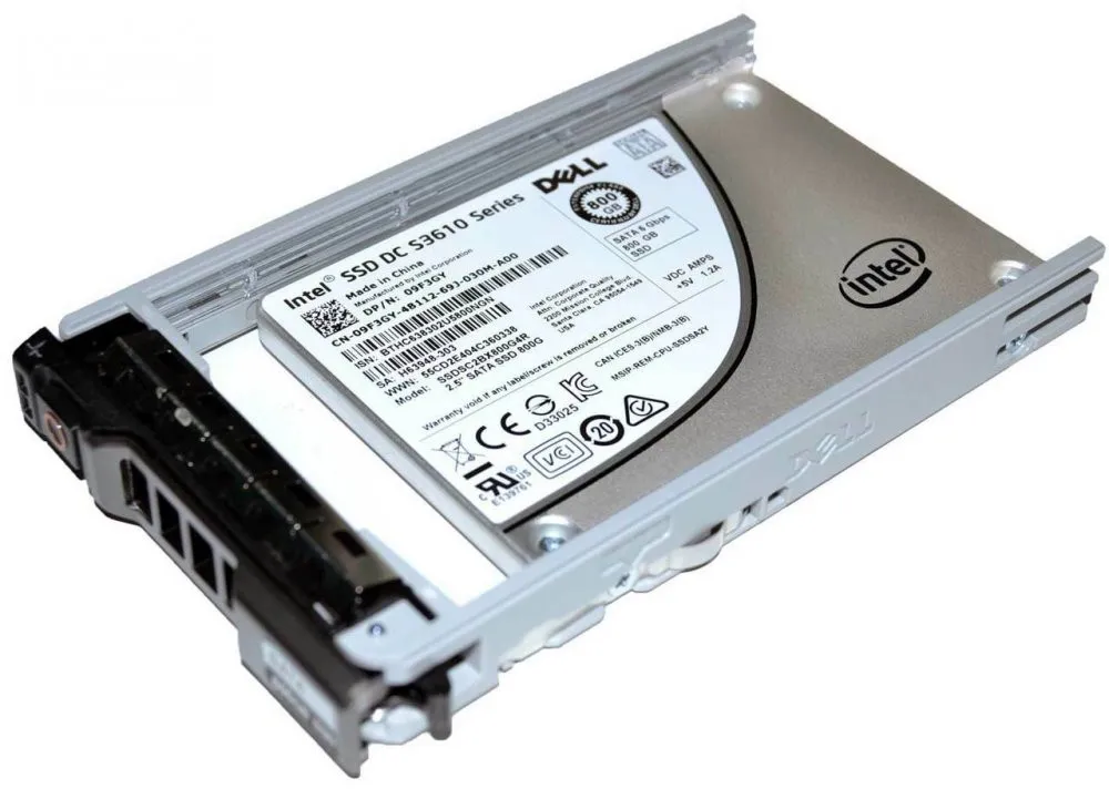 9F3GY DELL 800GB 6G MU MLC 2,5INCH SATA SSD