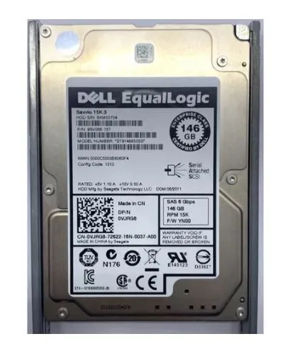 VJRG8-EQ DELL EQUALLOGIC 146GB 15K 6G 2.5INCH SAS HDD