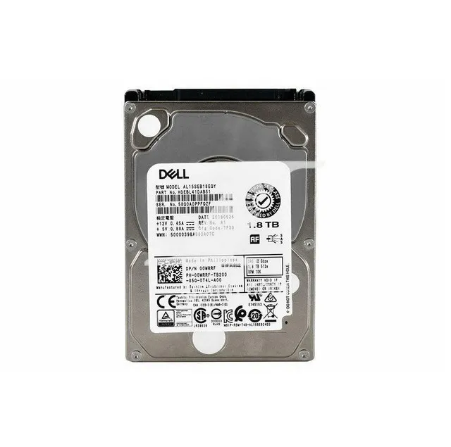 2TRM4 DELL 1,8TB 10K 12G 2,5INCH SAS HDD