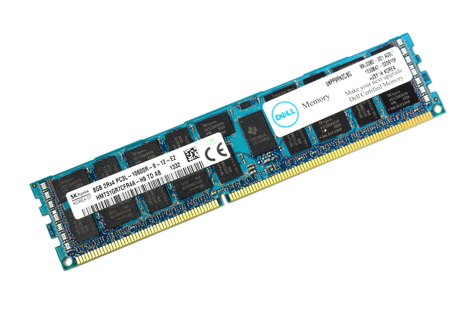 HMT31GR7CFR4A-H9 Hynix 8GB 2RX4 PC3L-10600R-1333MHz