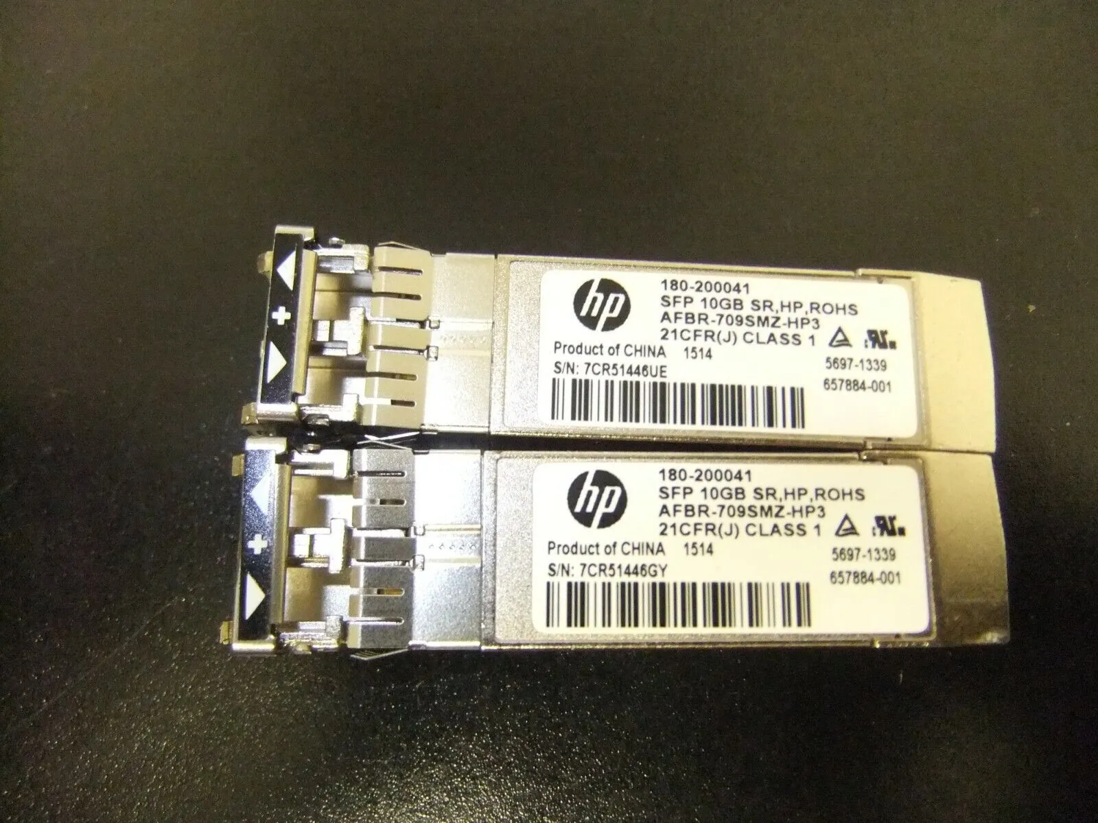 657884-001 HP 10GB small form factor pluggable (SFP) transceiver Lucent connector