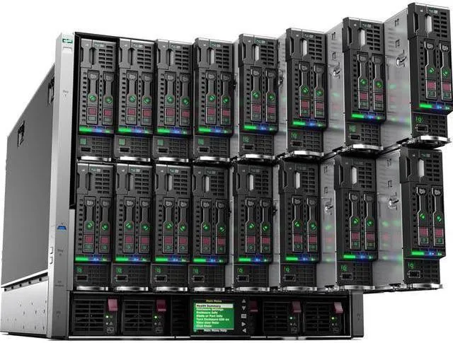 681840-B21 HP HPE BLC7000 PLATINUM ENCLOSURE W/1 PHASE 2 PWR SUPPLIES 4 FANS ROHS TRIAL IC LIC